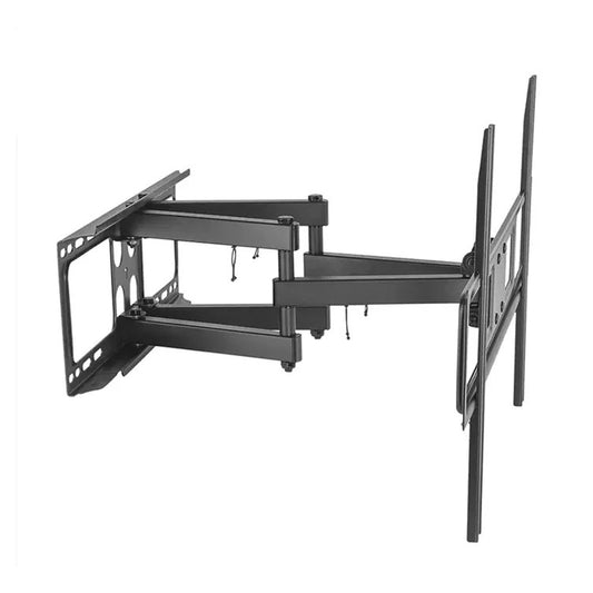 Double Arms Swivel Full Motion TV Wall Bracket for 32"-80" TV