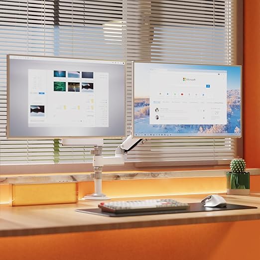 Dual Monitor Arm for Two 17″-27″ monitors