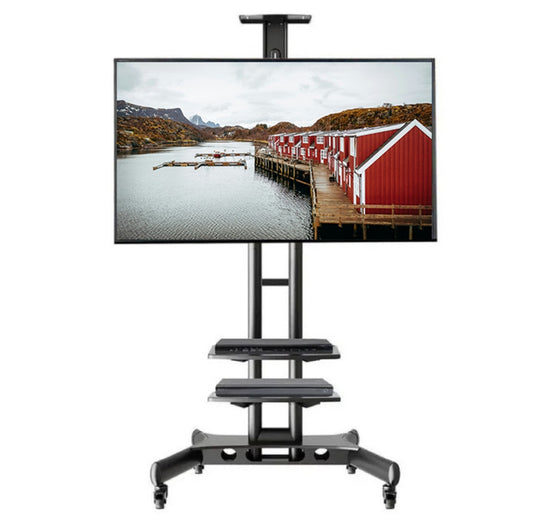 Mobile TV Stand with Wheels for 40"-70" Inch TV