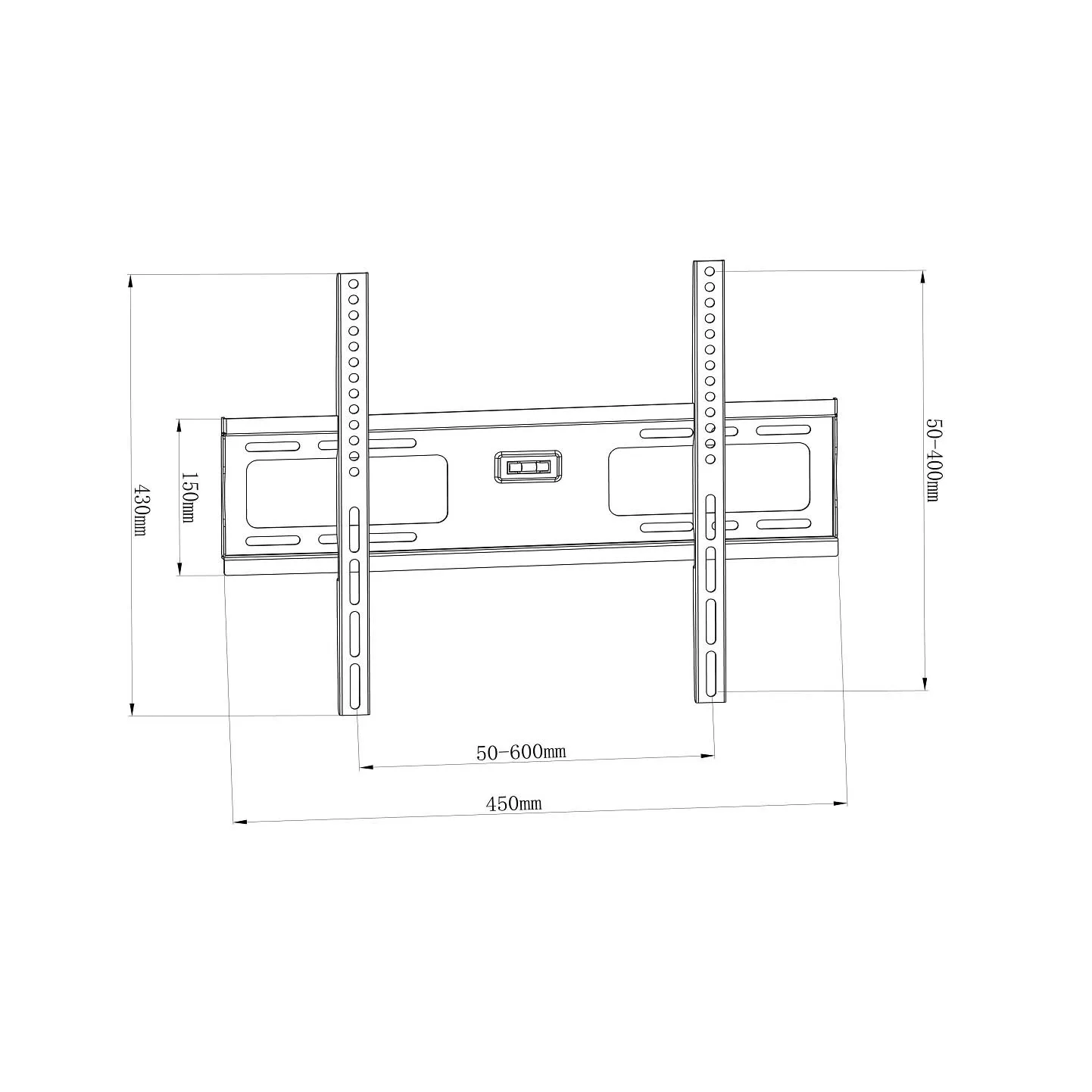 Fixed TV Wall Bracket for 32"-60" TV