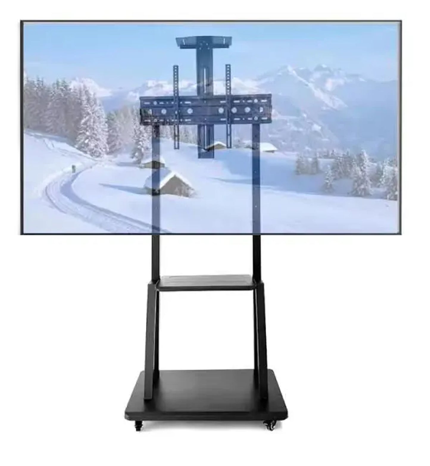 Mobile TV Stand with Wheels for 32"-80" Inch TV