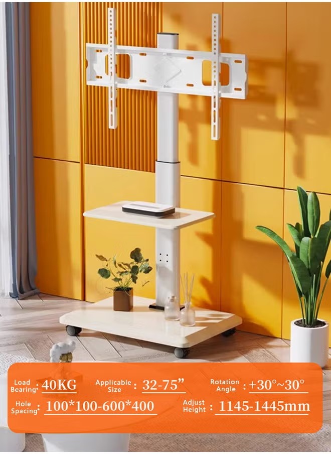 BEETEC Mobile TV Stand for 32–75 inch TVs - TF-M55