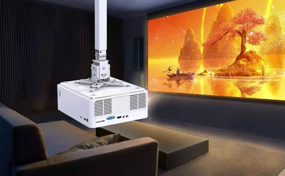 Full-Motion Projector Ceiling Mount
