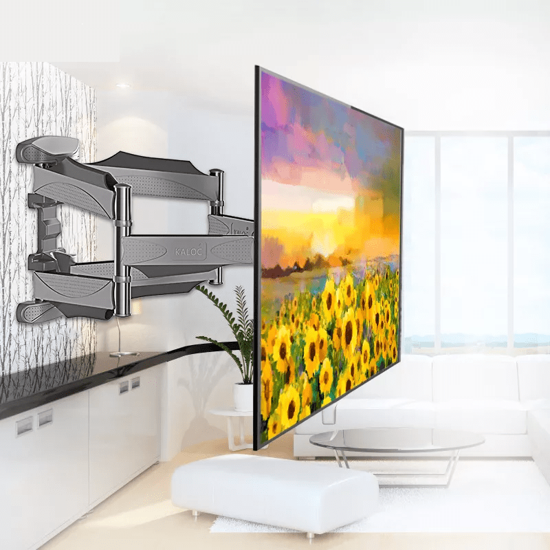 Double Arms Swivel TV Wall Mount for 32"-65" TV