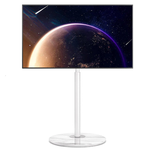 Floor TV Stand with 90 Degree Swivel for 32-65 inch TV