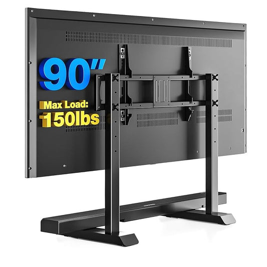 Tabletop TV Stand Steel TV Legs for 55 to 90 Inch TV
