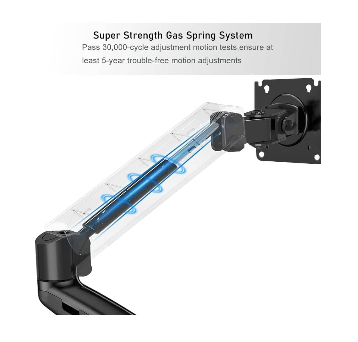 Single Monitor Arm for 17″-30″ monitor