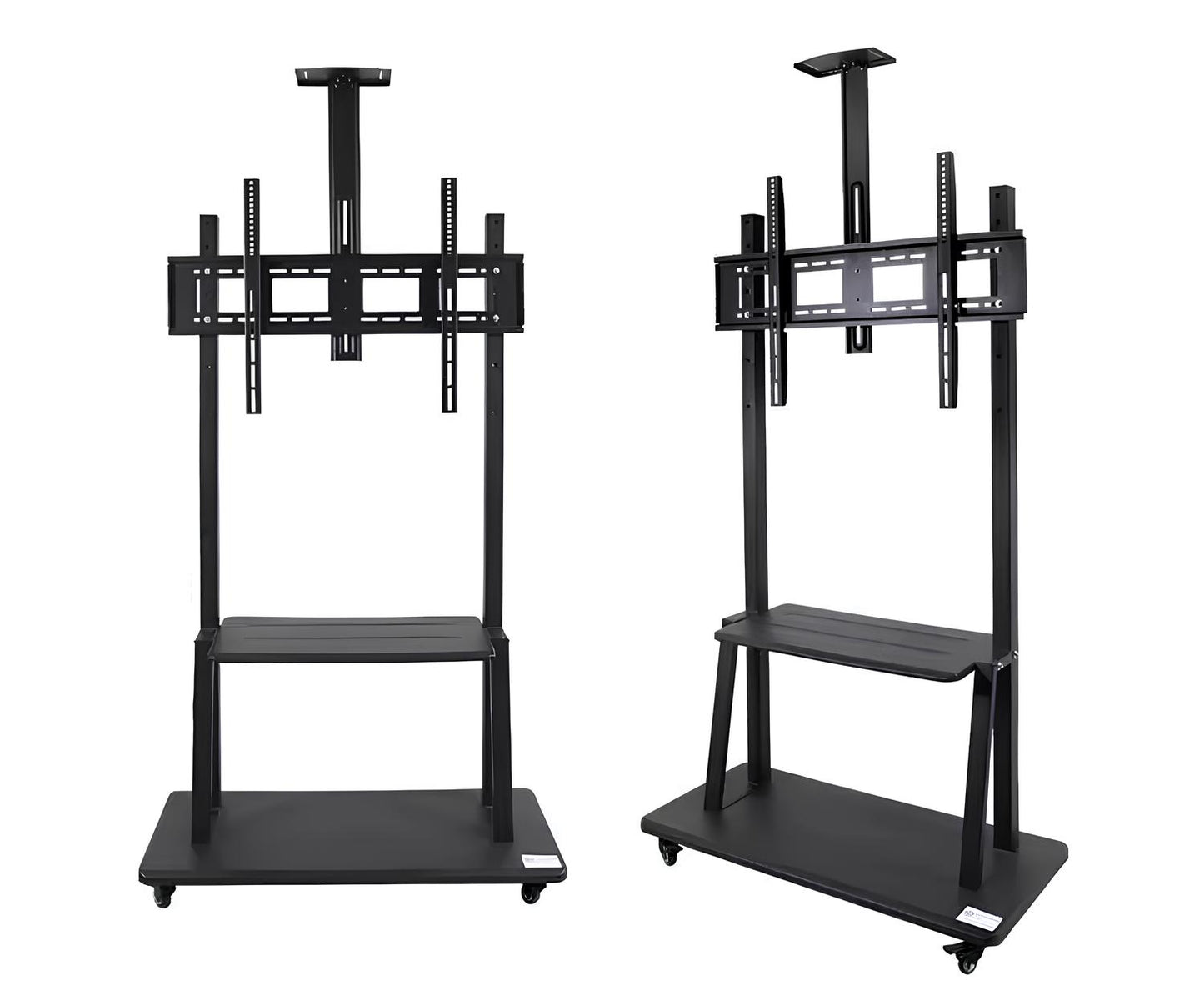 Mobile TV Stand with Wheels for 50”-100” TV