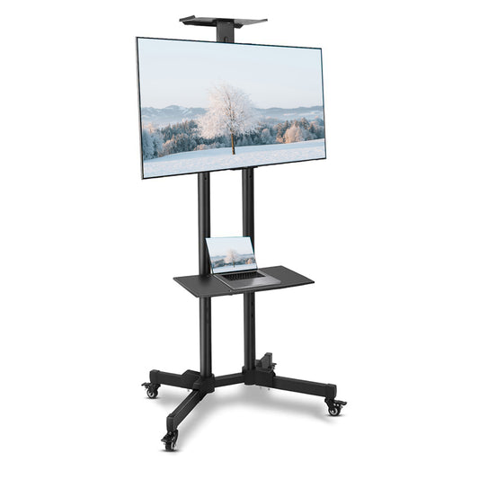 Mobile TV Stand with Wheels for 32"-65" TV