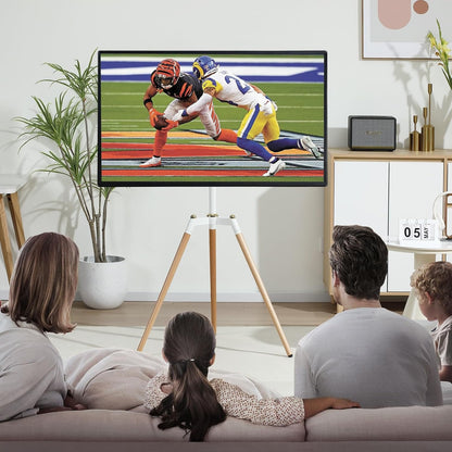 Tripod TV Floor Stand for 32–65 Inch Flat Screen TVs