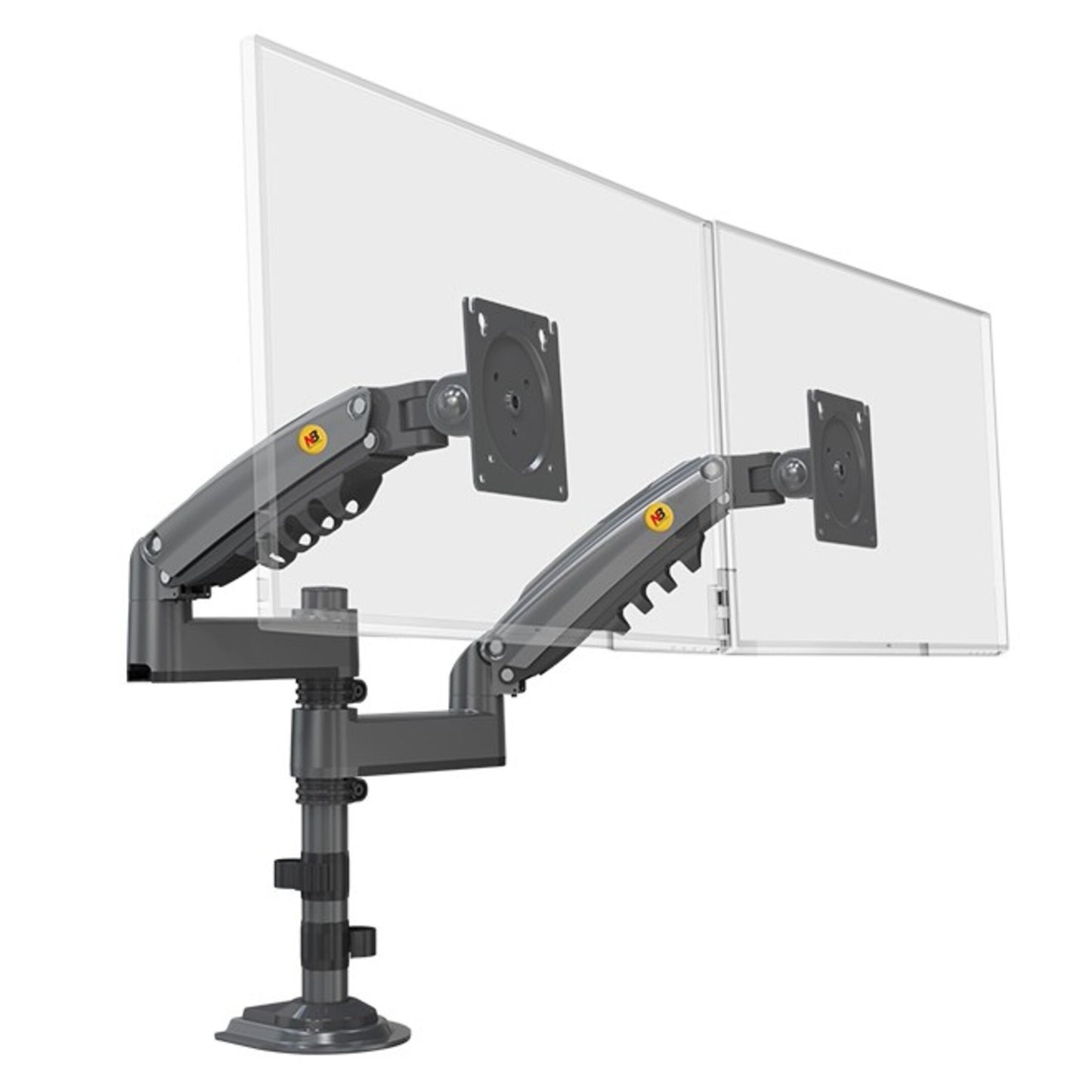 Dual Monitor Arm for Two 17″-27″ monitors