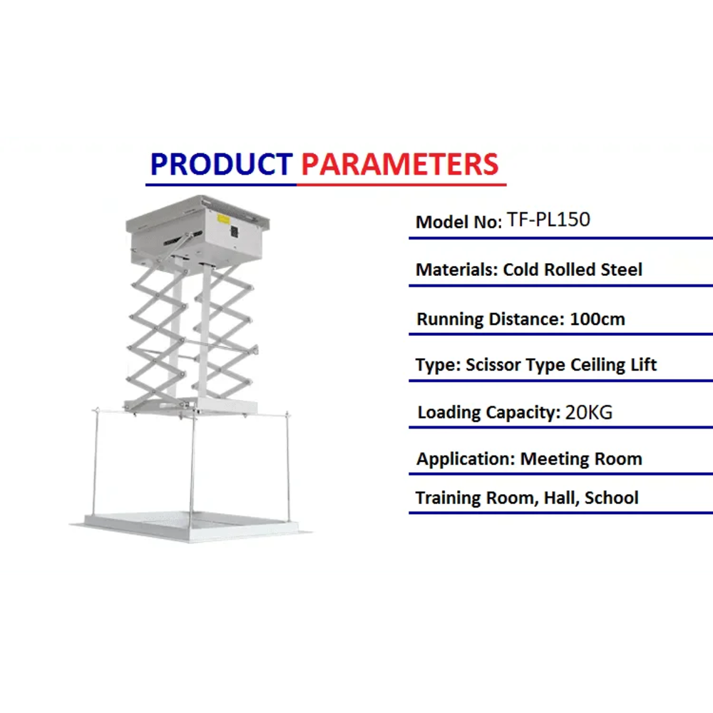 Motorized Projector Lift for Projectors up to 20 kg