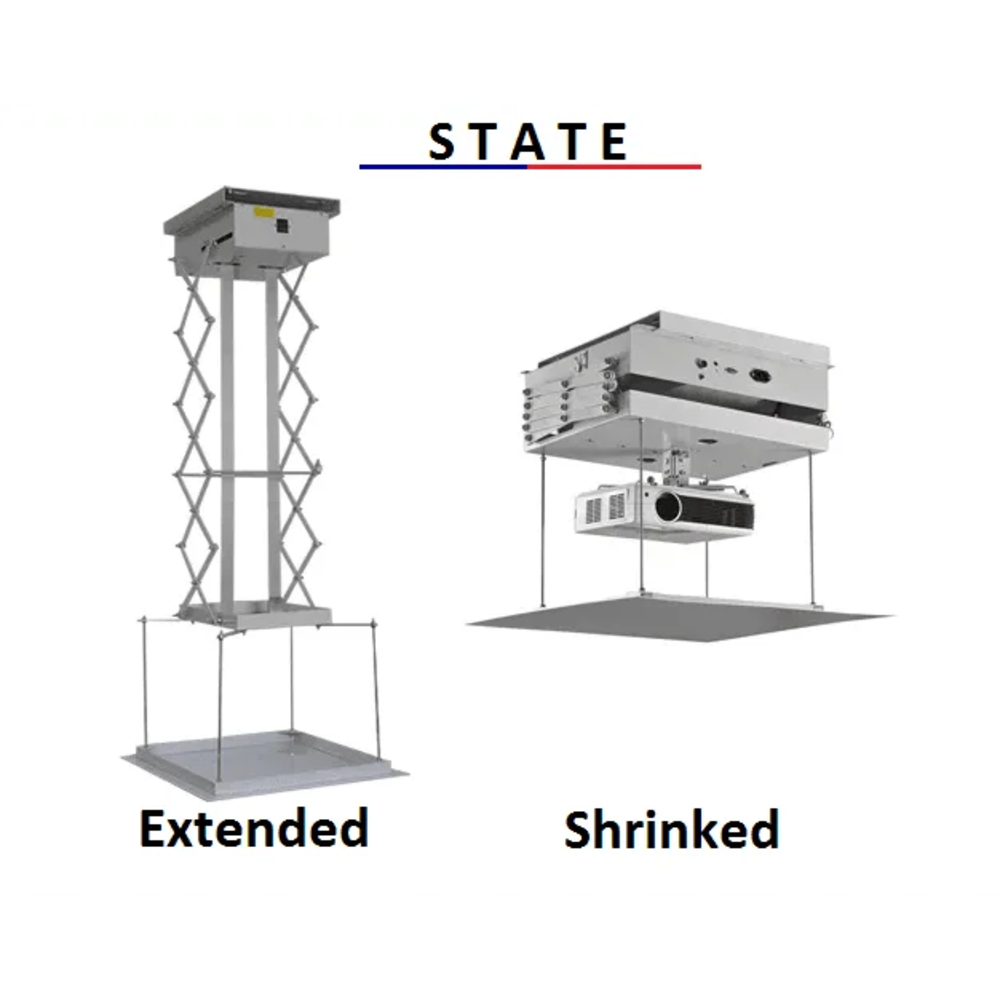 Motorized Projector Lift for Projectors up to 20 kg