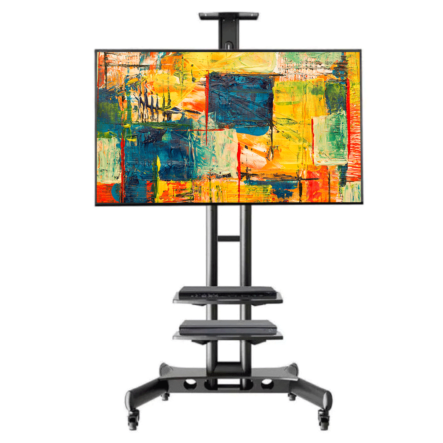 Mobile TV Stand with Wheels for 40"-70" Inch TV