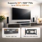 Fixed TV Wall Mount for 55-120 Inch TVs - Image 8