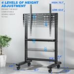 Heavy-Duty Mobile TV Stand for 50-92 Inch TVs - MT5003 - Image 3