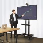 Heavy-Duty Mobile TV Cart for 55–90 Inch TVs - Image 2