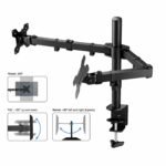 Dual Monitor Arm for 17" - 27" Screens - Image 7