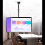 Double Panel Ceiling TV Mount for 32"–55" TVs - Image 4