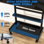 Heavy Duty Rolling TV Stand for 40-86 Inch TVs - MT7001 - Image 8