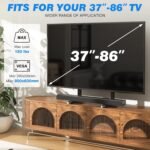 Tabletop TV Stand for 37 to 86 Inch TVs - Image 7