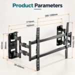 Heavy Duty Full Motion TV Wall Mount for 85–120 Inch TVs - Image 6
