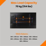 Fixed TV Wall Mount for 37-80 Inch TVS - Image 4