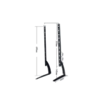 Ultra-Slim Desktop TV Stand for 32–75" TVs - TF-D1 - Image 3