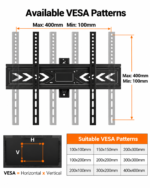 Dual Arm Full-Motion TV Wall Mount for 26" - 65" TVs - DB440 - Image 2