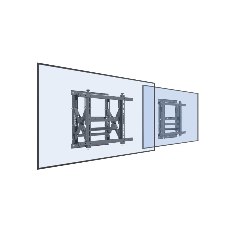 Pop-Up Video Wall Mount for Digital Signage For 45″-75″ Screens | BEETEC