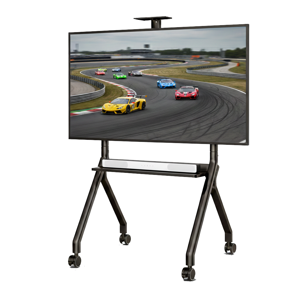 mobile tv stand for 55 to 100 inch TVs